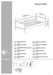 LÜTTENHÜTT Square 6082 Assembly Instructions Manual