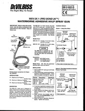 DeVilbiss MSV-2K-1 Quick Start Manual