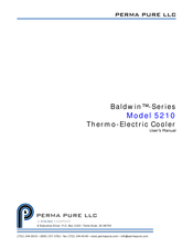 Halma PERMA PURE Baldwin 5210 User Manual