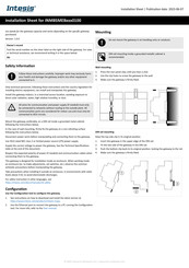 Hms Networks Intesis INMBSMEB 0100 Series Installation Sheet