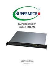 Supermicro SuperServer SYS-511R-ML User Manual