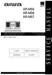 Aiwa XR-M55 Service Manual