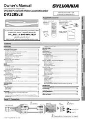 FUNAI SYLVANIA DV220SL8 Owner's Manual