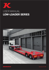 Kässbohrer LOW-LOADER Series User Manual