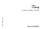 thomann the t.amp S-100MK II User Manual