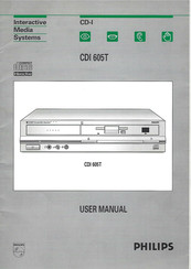 Philips CDI605T User Manual