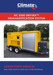 cliMATE DRYVEX MC 5200 Operator's Manual