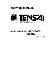 Tensai TR-1030 Service Manual