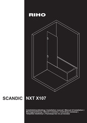RIHO SCANDIC NXT X107 Installation Manual