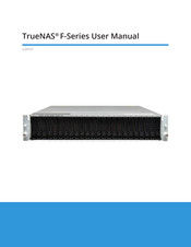 iXsystems TrueNAS F Series User Manual