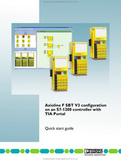 Phoenix Contact Axioline F SBT V3 Quick Start Manual