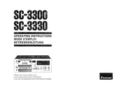 Sansui SC-3300 Operating Instructions Manual