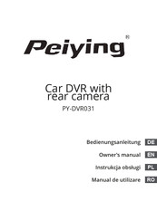 Peiying PY-DVR031 Owner's Manual