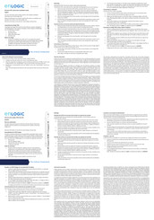 Enlogic EN6101 Quick Start Installation Manual