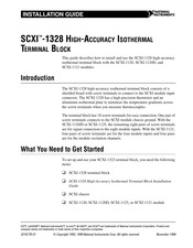 National Instruments SCXI-1328 Installation Manual