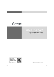 Getac X600 Quick Start Manual
