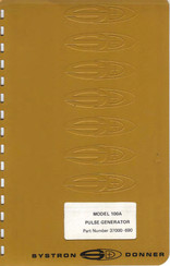 SYSTRON DONNER 100A Operation & Maintenance Handbook