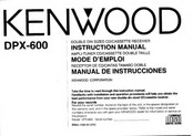 Kenwood DPX-600 Instruction Manual