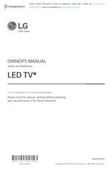 LG 43UM7050PLF Owner's Manual