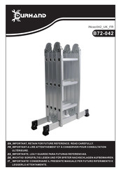 DURHAND B72-042 Instruction Manual