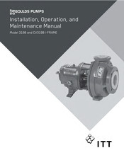 Goulds Pumps 3198 Installation, Operation And Maintenance Manual