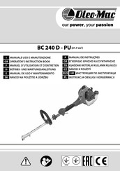 Oleo-Mac BC 240 D-PU Operators Instruction Book