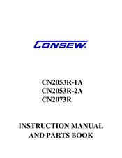 Consew CN2073R Instruction Manual And Parts Book