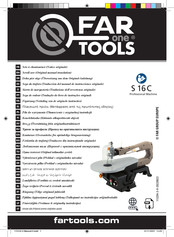 Far Tools S 16C Original Manual