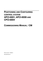 Addi-Data APCI-8001 Commissioning Manual