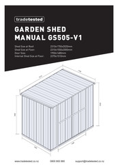 tradetested GS505-V1 Manual