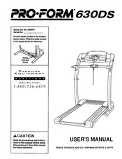 Sears PRO-FORM 630DS User Manual