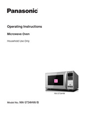 Panasonic NN-ST34HW/B Operating Instructions Manual