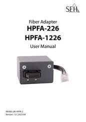 SEH HPFA-226 User Manual