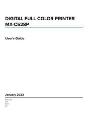 Sharp MX-C528P User Manual