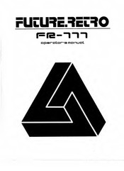 FutureRetro RE-777 Operator's Manual