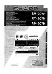Sharp RT-207H Operation Manual
