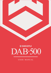 Oakcastle DAB500 User Manual