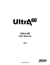 Ross Ultra 60 User Manual