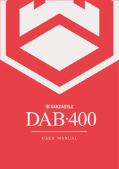 Oakcastle DAB400 User Manual