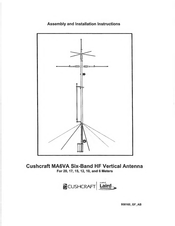Laird Cushcraft MA6VA Assembly And Installation Instructions Manual