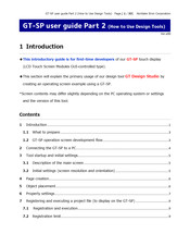 Noritake GTWV070S3A00P User Manual