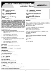 Aritech DI530 Solitaire Expansion Unit MK3 Installation Manual