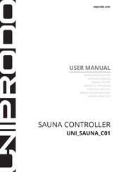 UNIPRODO UNI SAUNA C01 User Manual
