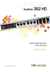 Solidyne Audimax 362 HD Owner's Manual