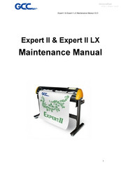 GCC Technologies Expert II LX Maintenance Manual
