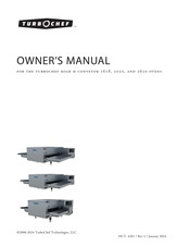 TurboChef 2620 Owner's Manual