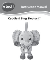 VTech Cuddle & Sing Elephant 5667 Instruction Manual