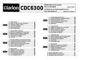 Clarion CDC6300 Owner's Manual