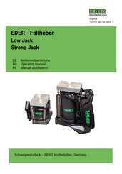 EDER Low Jack Operating Manual