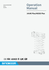 Sinoboom 1414E Plus Operation Manual